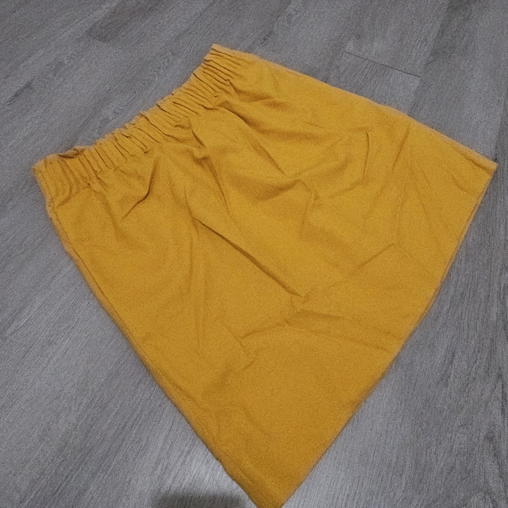 J. Crew Vibrant Yellow A-Line Skirt